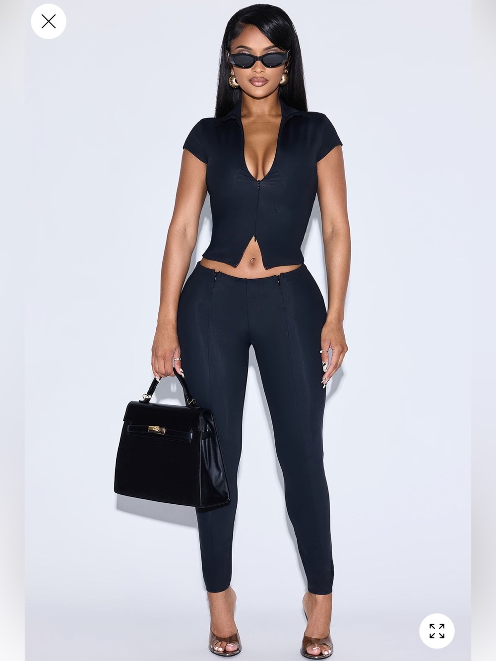 Fashion Nova Dixie Double Lined Pant Set